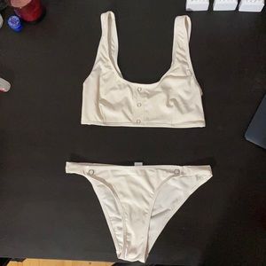 Off white BRAND NEW Bikini set